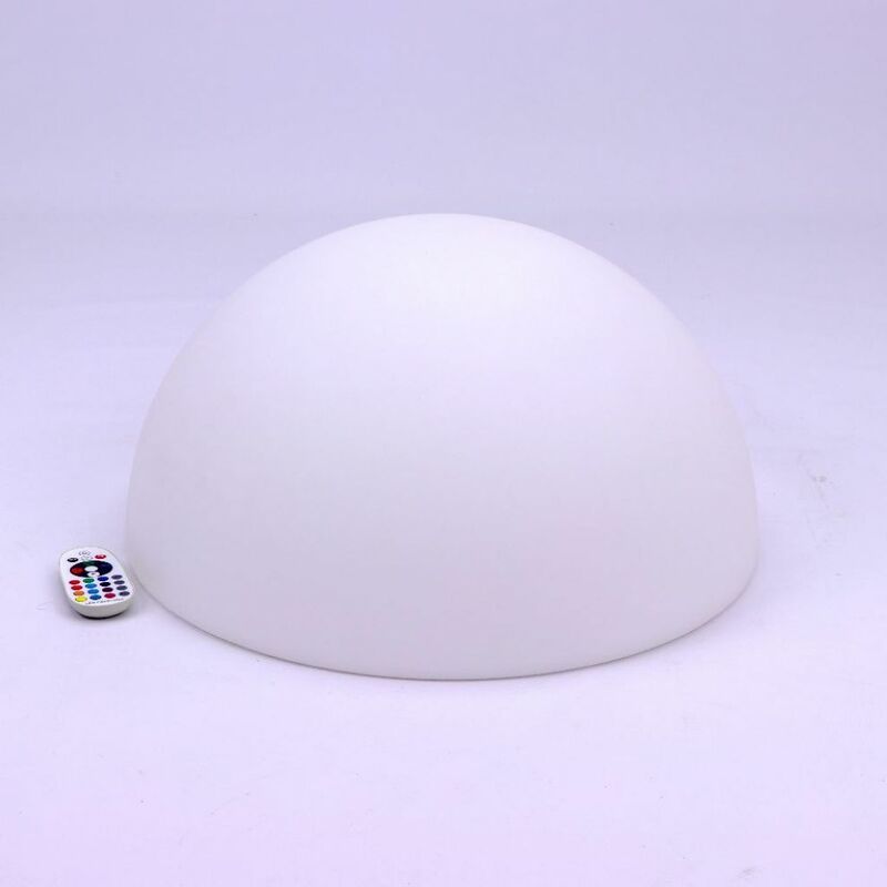 Semi Sfera led 6W rgb con Telecomando ir 24 Tasti e Alimentatore IP67 Dimmerabile - V-tac