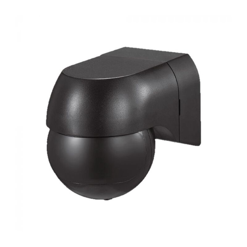 VT-8028 Sensore pir di Movimento a Infrarossi 180° da parete colore nero max 400W IP44 - 23678 - V-tac
