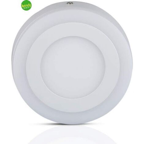 V-TAC VT-809 Pannello a doppio LED 6W+2W Ø15cm Bianco freddo - 6000K