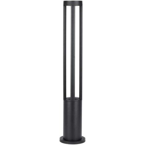 V-TAC Borne lumineuse LED - 80CM - IP65 - Noir - 10W - 1000 Lumens - 6400K