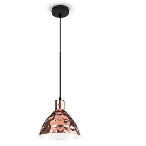 V-TAC VT-8300 Hängendes Licht 1MT E27 Elegant Stylish Metall roségold Finish Ф300mm IP20 - SKU 3710