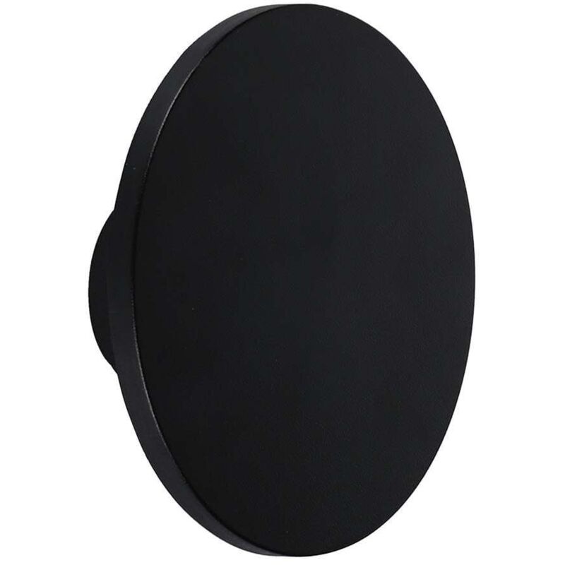 V-tac - Plafonnier led rond 12W Couleur Noir d : 160mm h : 60mm 3000K IP65