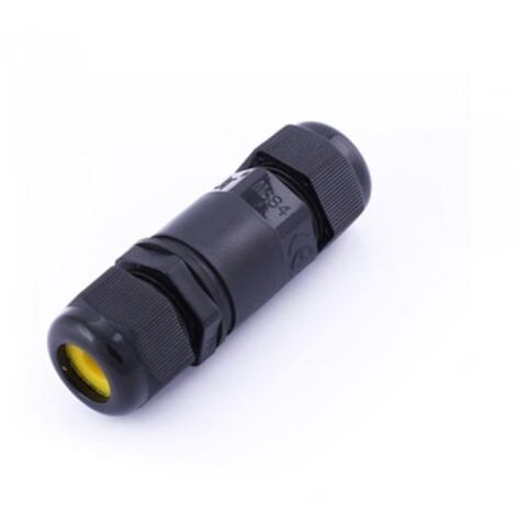 V-TAC VT-868 Boîtier de dérivation noir pvc étanche IP68 avec bloc de bornes - SKU 5977
