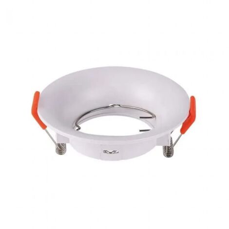 Spot LED Encastrable Rond GU10 Nickel Satiné - 100x38mm, 35W Max, Pour éclairage Intérieur Moderne