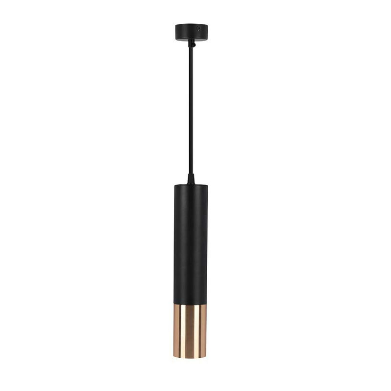V-Tac Hängelampe Gu10 Ip20 Schwarz + Gold