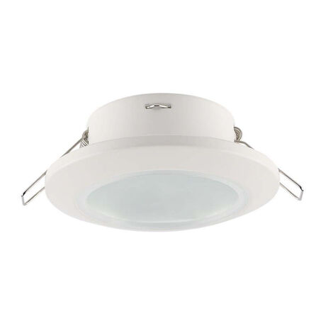V-TAC VT-981 LED-Einbaustrahler rund konvex GU10 weiße Farbe aus Polycarbonat IP44 sku 6698