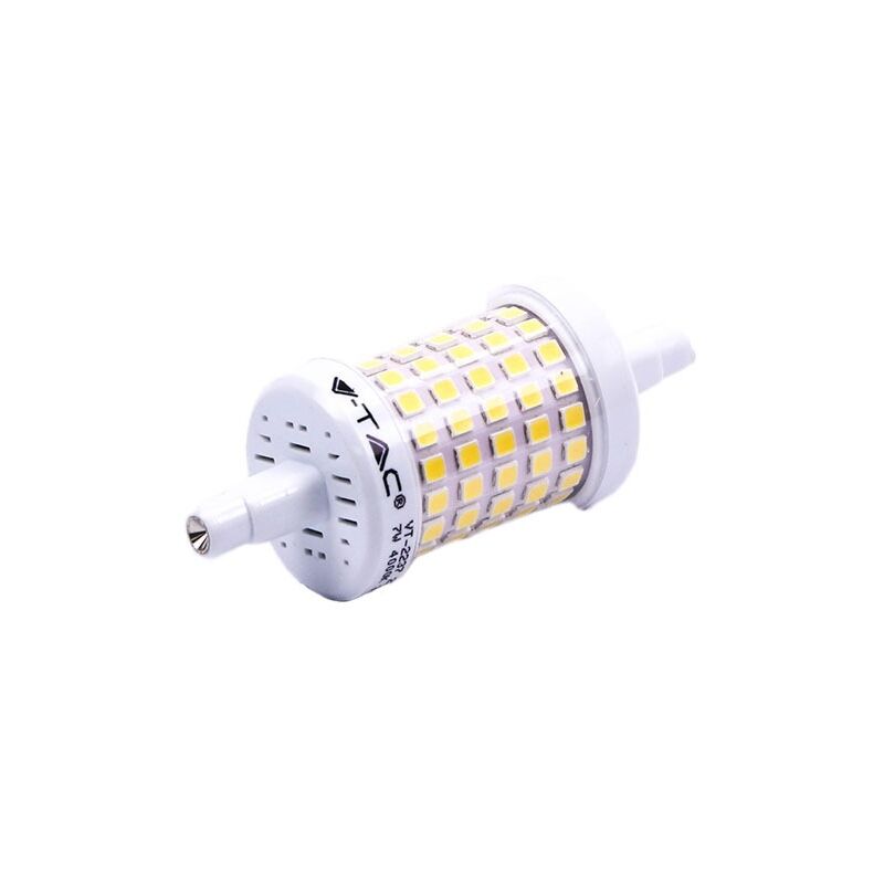 VT2715 7W R7S LED High Quality Modern Plastic Bulb 6400K (VT-2237) - V-tac