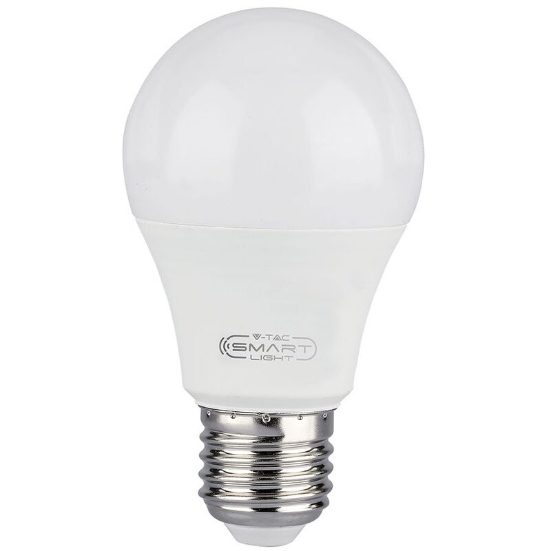 VT2751 10W A60 Bulb Compatible With Alexa & Google Home Rgb White E27 - V-tac