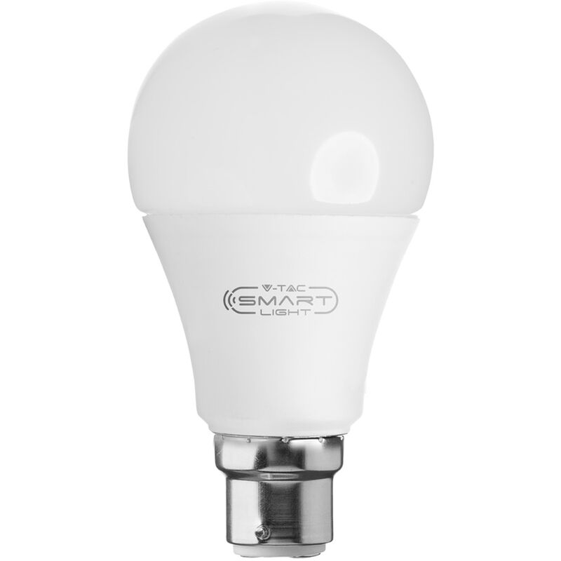 VT7471 Smart LED Bulb A60 Compatible With Alexa & Google Home 3000K B22 9W - V-tac