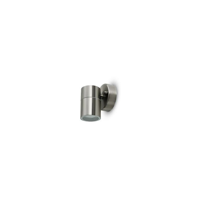 VT7501 Stainless Steel body GU10 1 Way Outdoor Wall Light Fitting IP44 - V-tac