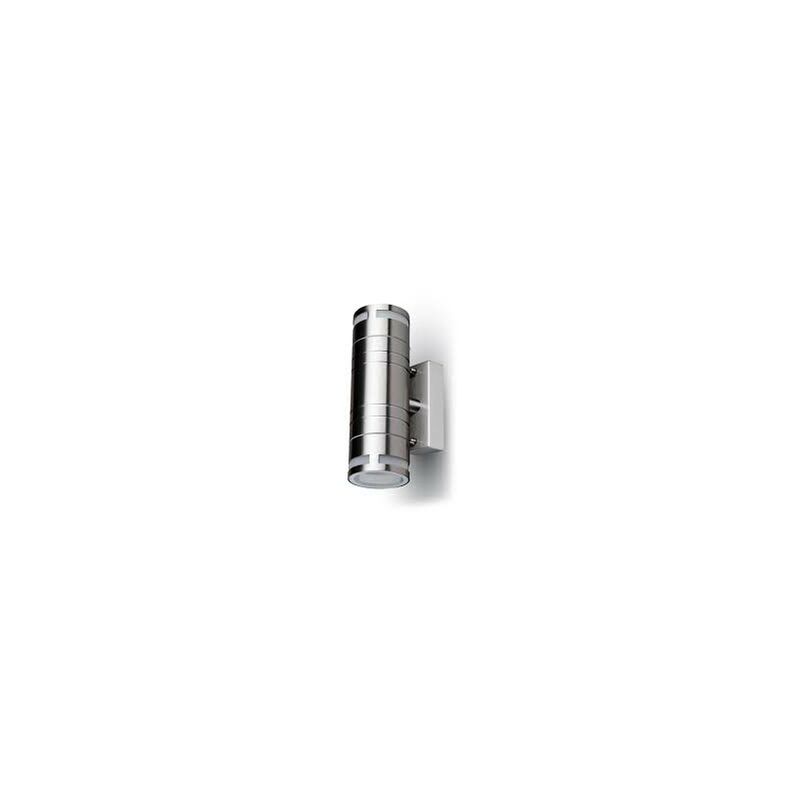 VT7504 Stainless Steel body GU10 Up Down Outdoor 2 Way Wall Fitting IP44 - V-tac