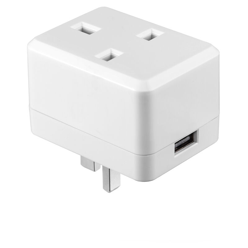 VT8428 Smart WiFi Mini BS Plug USB Port Compatible With Alexa& Google Home - V-tac