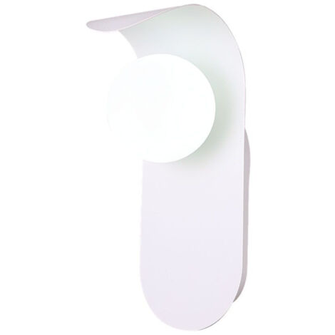 V-TAC Wandstrahler mit G9-Anschluss aus Metall und Glas, weiße Farbe IP20 - 23408