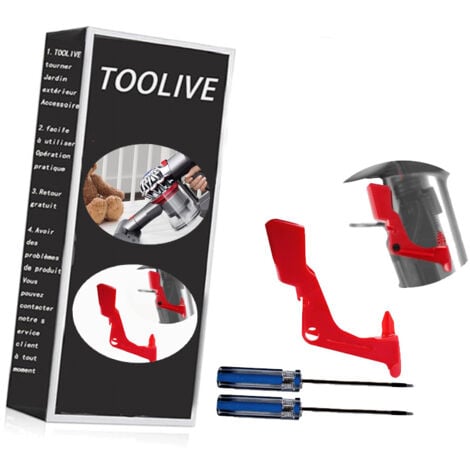 TOOLIVE V11 V10 Schalter Verstärkt, Ersatzteile Trigger Reparieren Knopf für Dyson Staubsauger mit Schraubenzieher