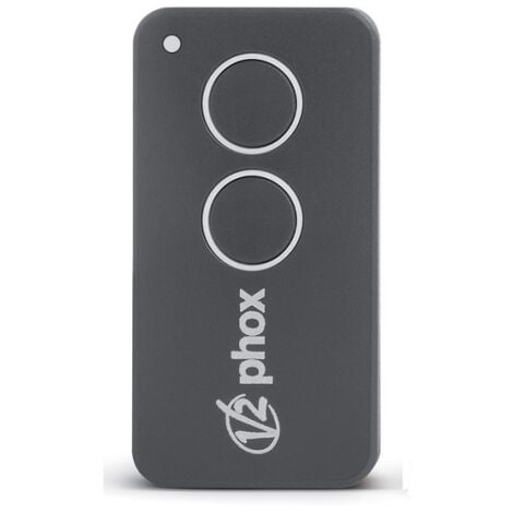 V2 ELECTRONICA V2 PHOX 2 Contrat 47 - Fernbedienung mit 2 Tasten Für Tore und Garagen - Rolling Code - 433,92 MHz - Kompatibel mit WALLY / MR2 -.