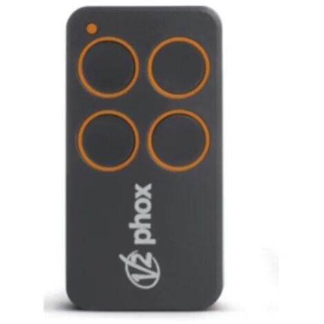 V2 – Télécommande 4 canaux 868 MHz – Contrôle motorisation – Fonction auto-apprentissage – Compatible avec systèmes d'ouverture - PHOX 4 C