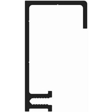 V3127N50 Profilé de support d'arrêt de porte simple L 5050 Euras C0 DITEC ENTREMATIC V3127N50
