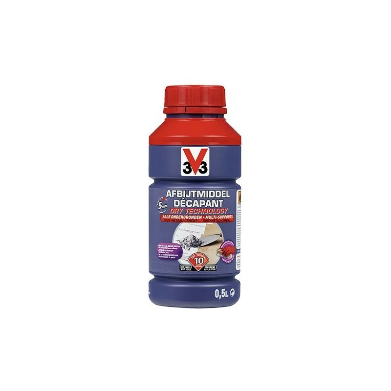 V33 - Décapant Dry Technology Multi-supports 0,5 l - Incolore
