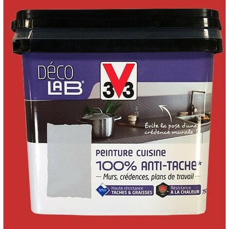 Peinture Sol intérieur Carrelage V33 Déco LAB Rouge oxyde pas cher