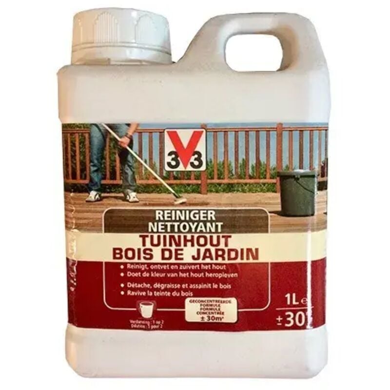 Nettoyant Bois de Jardin 1 l - V33