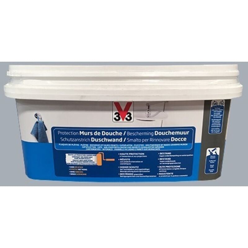 Protection Murs de Douche Gris galet 2 l - V33