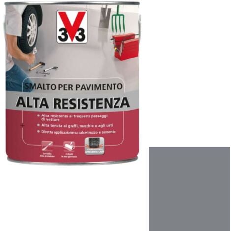 V33 - SMALTO PER PAVIMENTI ALTA RESISTENZA GRIGIO SCURO 0,5L
