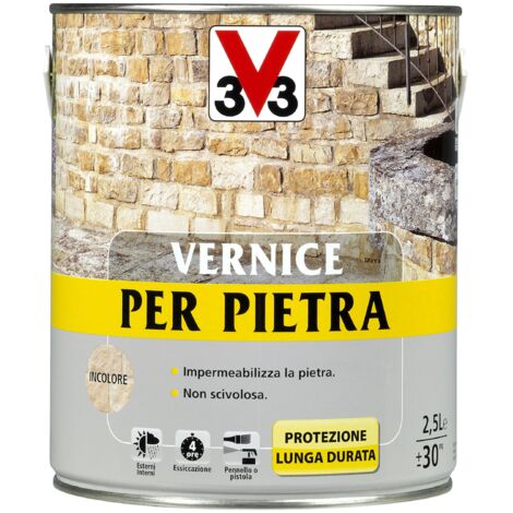 V33 Vernice per Pietra Incolore