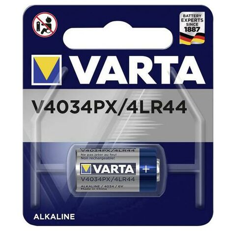 V4034PX BATTERIA SPECIAL 476 A ALCALIN/MANG 6V 170MAH VARTA