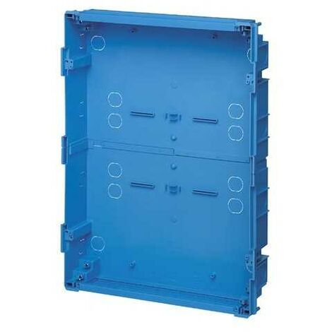 V53354 Boîte encastrée pour central électrique esthétique 54M Bleu