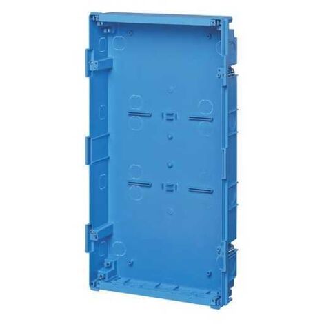 V53736 Caja empotrada para centralita 36M para leer azul