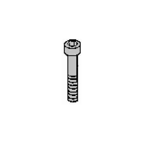 V5X15.5102 Metrische Schraube 5X15 Tcei Weiß Verzinkt Uni5931 Original Ersatzteil NICE V5X15.5102