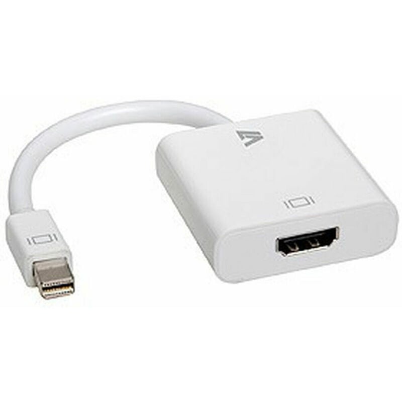 

V7 Adaptador Mini DisplayPort a HDMI V7 CBL-MH1WHT-5E Blanco