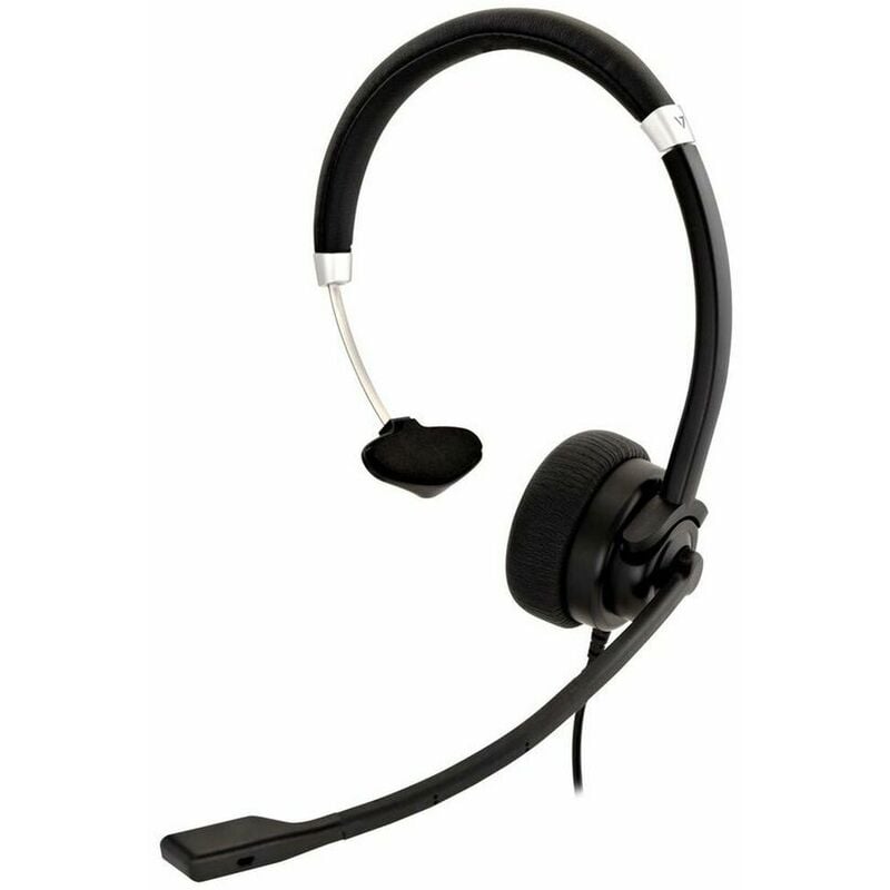 

Auriculares con Micrófono HU411 Negro - V7