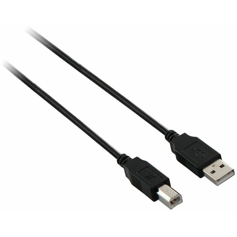 

V7 Cable USB A a USB B V7 V7E2USB2AB-1.8M Negro