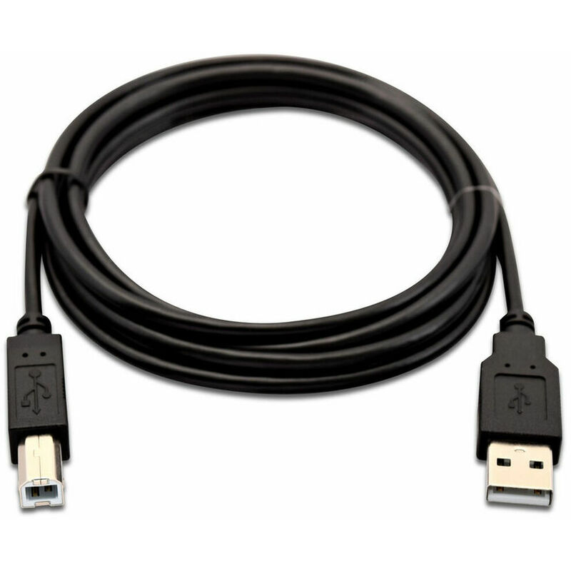 

Cable USB A a USB B USB2AB-02M-1E Negro - V7