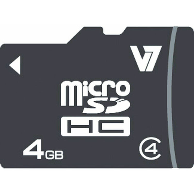 

Tarjeta Micro SD VAMSDH4GCL4R-2E 4GB - V7