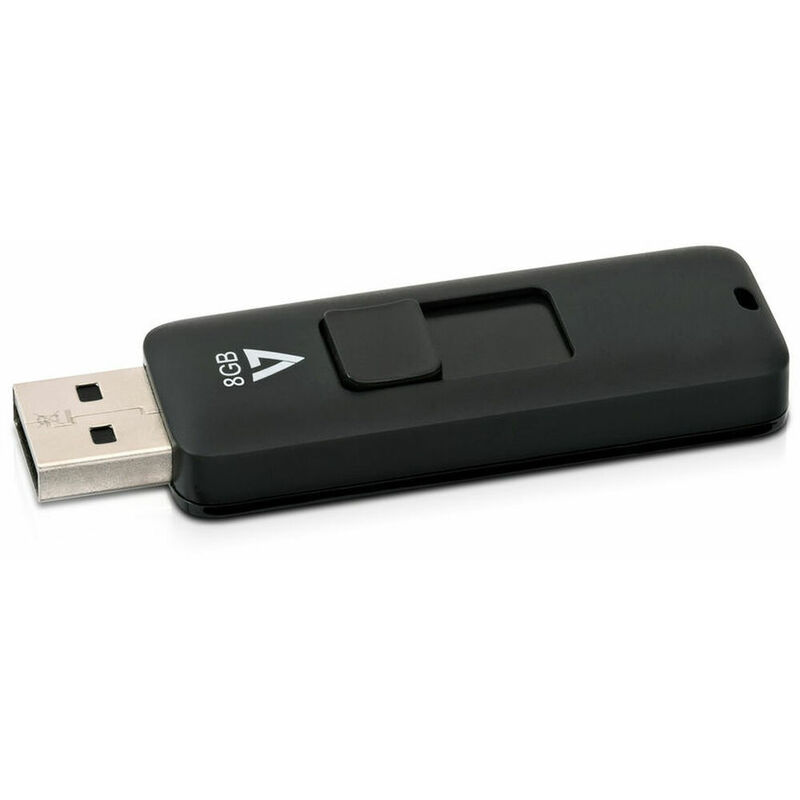 

Pendrive Flash Drive USB 2.0 Negro 8 GB - V7