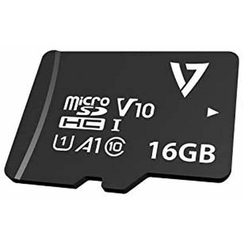 

V7 Tarjeta de Memoria Micro SD con Adaptador V7 VPMSDH16GU1 16 GB
