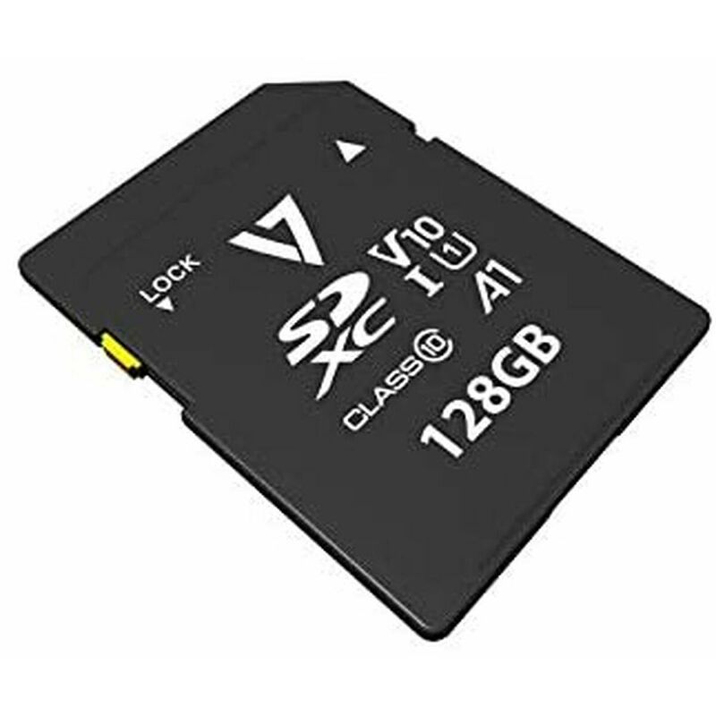 

Tarjeta de Memoria Micro SD con Adaptador VPSD128GV10U1 128 GB - V7
