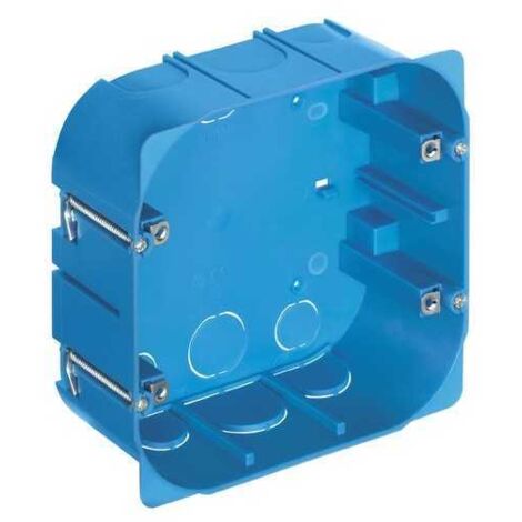 V71718 Caja empotrada 8M paredes ligeras azul