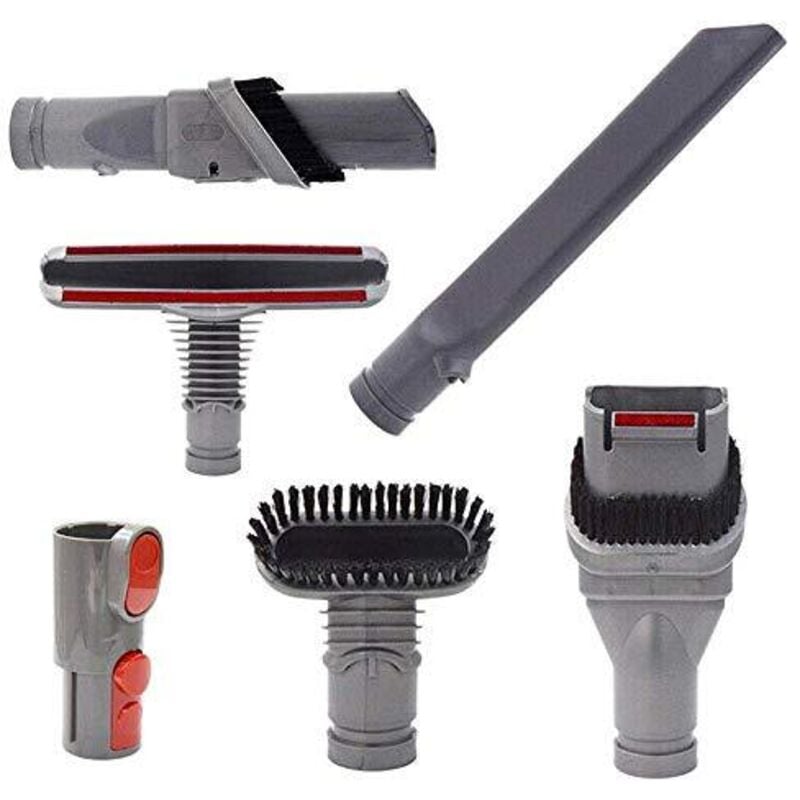 Image of V8 V10 Staubsauger Teile Harte Bürste Stecker Adapter Reinigung 6 stücke