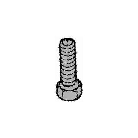 V8X16.5102 Vite 8X16 Te 8.8 Zincata Bianca Uni 5739 Ricambio Originale NICE V8X16.5102