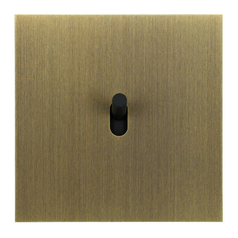 Art d' Arnould univers Epure va-et-vient ou interrupteur 10A bronze (67301)