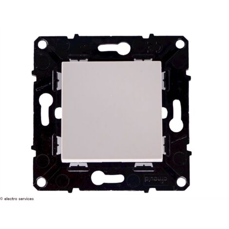 Va-et-vient Lumineux 10A Arnould Evolution Blanc Finition: Blanc