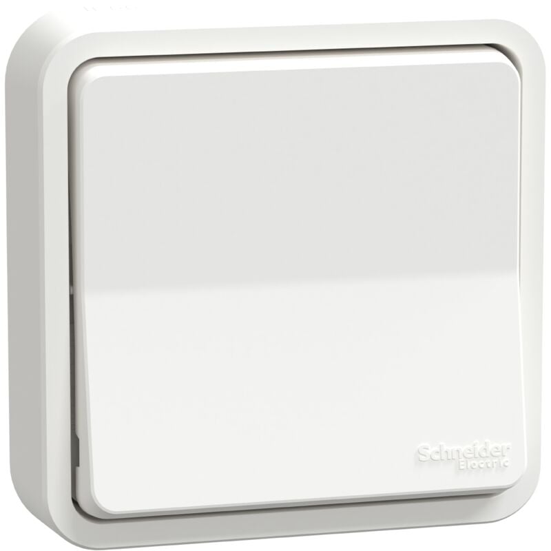 va et vient - encastré - complet - mureva - blanc - schneider electric mur39037