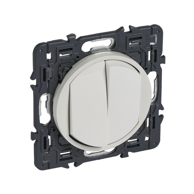 Legrand - Va et vient + poussoir inverseur complet blanc (067705)