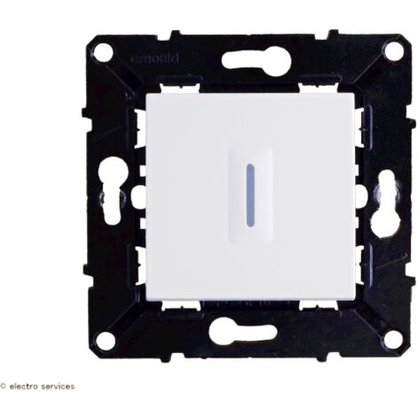 Va-et-vient Témoin Sans Neutre 10A Arnould Evolution Blanc Finition: Blanc
