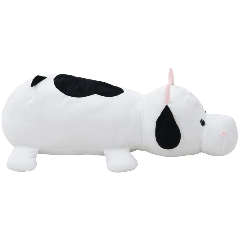 

Vaca de peluche blanca y negra - Blanco - Vidaxl