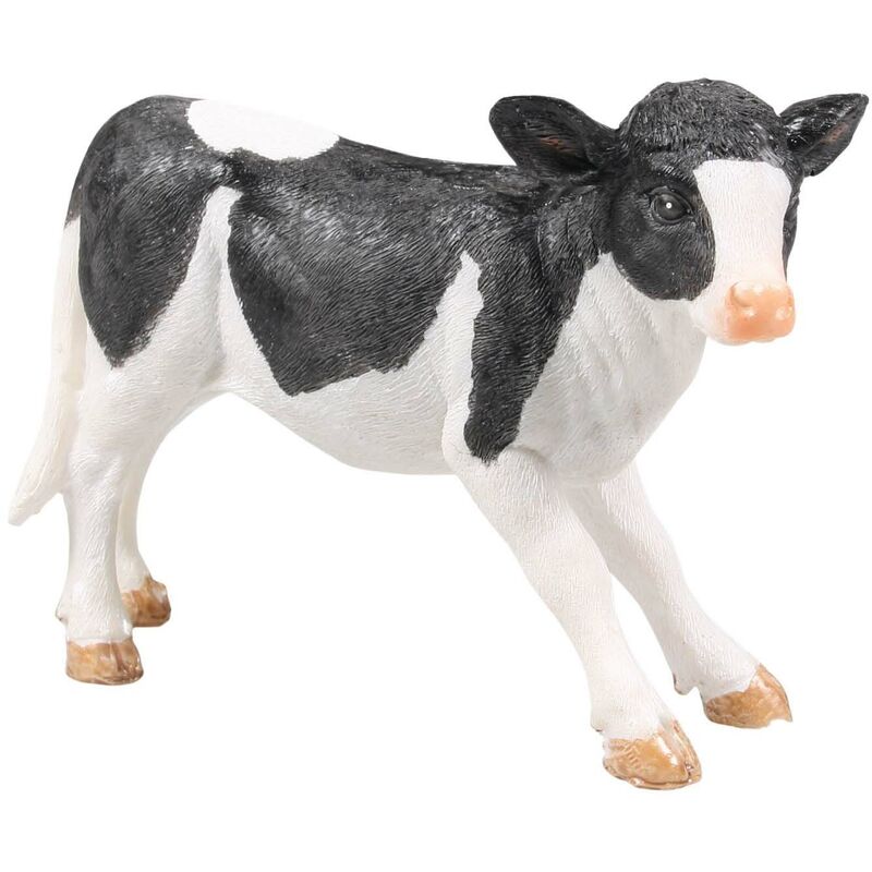 Farmwood Animals - Vache en résine 17.5 x 6 x 12.5 cm