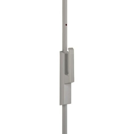 Vachette Assa Abloy CRP-ST740 BQ/1-G Boitier cremone pompier rotative gris sans triangle paquet de 1